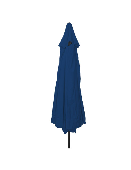 ombrellone da giardino  ø395x245 cm Blu Azzurro