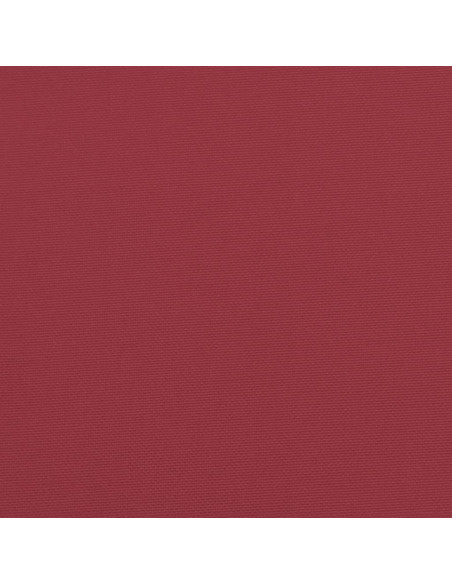 Cuscini per Sedia Adirondack 2 pz Rosso Vino in Tessuto Oxford