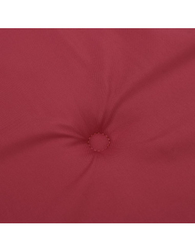 Cuscini per Sedia Adirondack 2 pz Rosso Vino in Tessuto Oxford