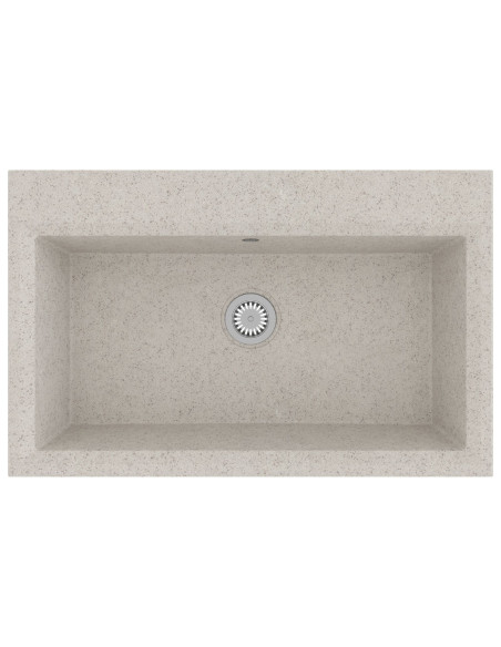 Lavello Cucina  Beige 790x500x193 mm Granito