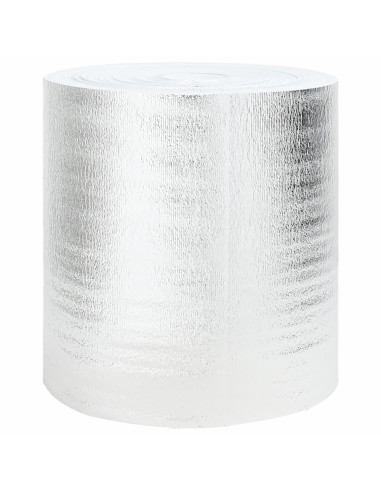 Riflettore di calore per termosifoni 2 pcs Argento 25 x 0,5 m