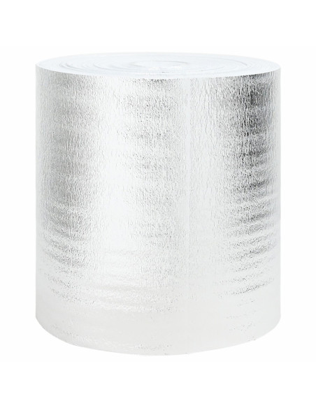 Riflettore di calore per termosifoni 2 pcs Argento 25 x 0,5 m
