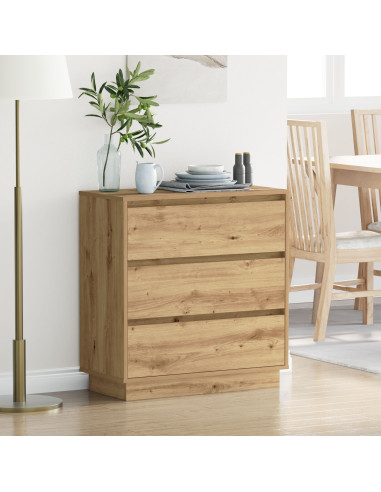 Armadio da Notte Rovere artigianale 71 x 34,5 x 75 cm