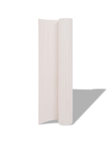 Recinzione per Giardino Bianco 150 x 300 cm PVC