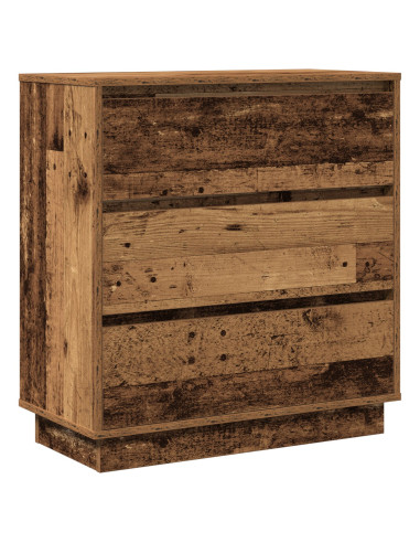 Armadio da Notte con cassetto Legno vecchio 71 x 34,5 x 75 cm