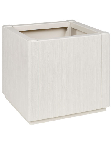 Scatola per Fiori Bianco 36 x 36 x 35 cm Plastica