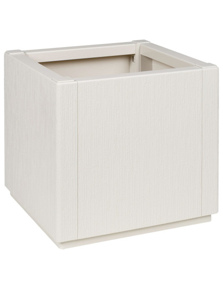 Scatola per Fiori Bianco 36 x 36 x 35 cm Plastica