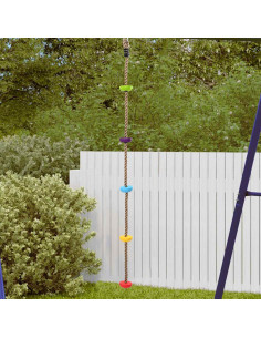 Fune da arrampicata Multicolore 10,5 x 10,5 x 201 cm Poliestere