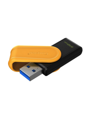 Kingston Technology DataTraveler 512GB Portable USB 3.2 Gen 1 Exodia S (Nero/Giallo)