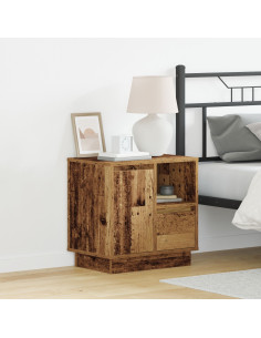 Armadio da Notte 2 pcs Legno vecchio 50 x 34,5 x 50 cm.