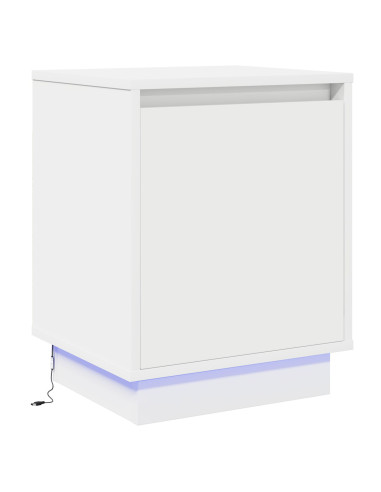 Armadio da Notte Bianco 39 x 34,5 x 50 cm Legno multistrato