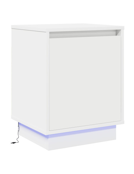 Comodini  Bianco Legno ingegnerizzato 39 x 34,5 x 50 cm Moderno