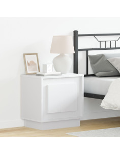 Armadio da Notte 2 pcs Bianco 44 x 34,5 x 45 cm