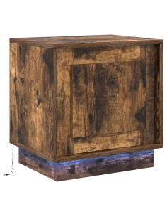 Armadio da Notte Rovere fumé 44 x 34,5 x 45 cm