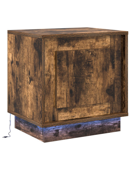 Armadio da Notte Rovere fumé 44 x 34,5 x 45 cm