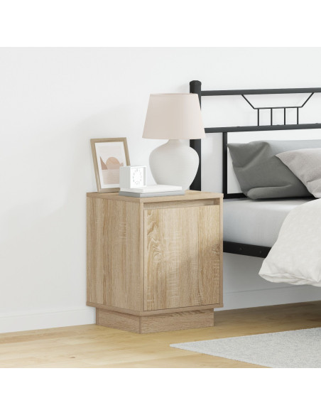 Armadio da Notte 2 pcs Rovere Sonoma 39 x 34,5 x 50 cm