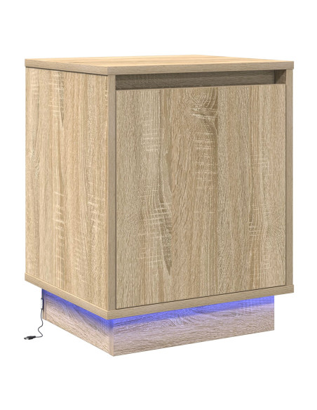 Comodini Rovere Sonoma Legno ingegnerizzato 39 x 34,5 x 50 cm