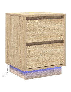 Armadio da Notte con cassetto Rovere Sonoma 39 x 34,5 x 50 cm