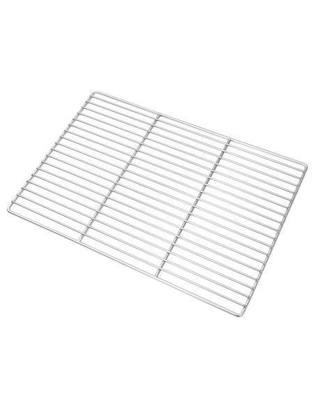 Griglia per BBQ  con Manici Rettangolare 50x35 cm Acciaio Inossidabile 304