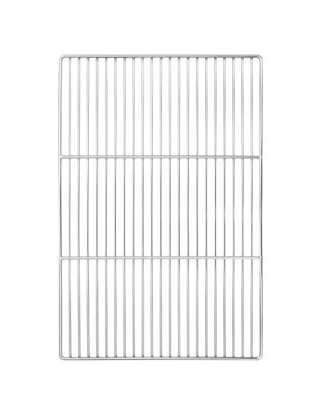 Griglia BBQ  con manici rettangolare 60x40 cm in acciaio inossidabile 304