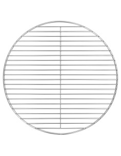 Griglia per barbecue Argento 43 x 43 cm Acciaio inossidabile