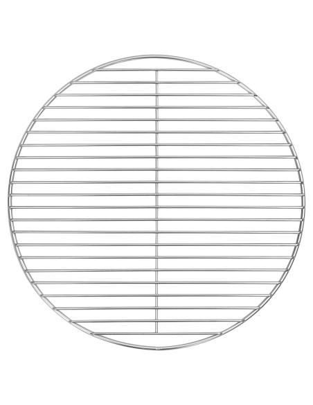 Griglia per BBQ  Argento Ø43 cm Acciaio Inossidabile