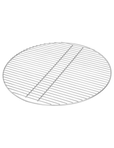 Griglia per barbecue Argento 57 x 57 cm Acciaio inossidabile