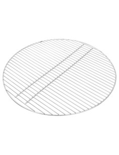 Griglia per barbecue Argento 60 x 60 cm Acciaio inossidabile