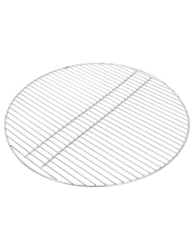 Griglia per barbecue Argento 60 x 60 cm Acciaio inossidabile