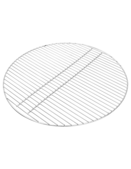 Griglia per BBQ Argento Ø60 cm Acciaio Inossidabile