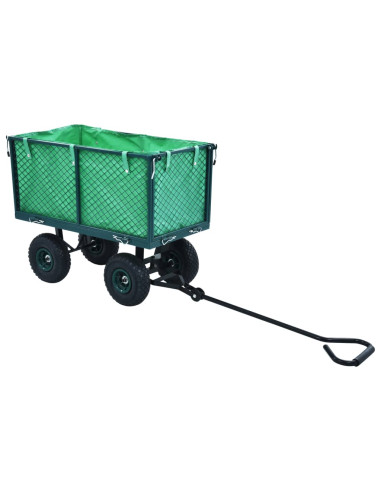 Carrello a Mano da Giardino Verde 350 kg