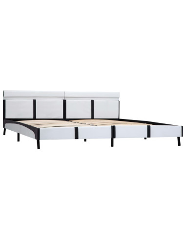 Giroletto con LED senza Materasso Bianco 180x200 cm