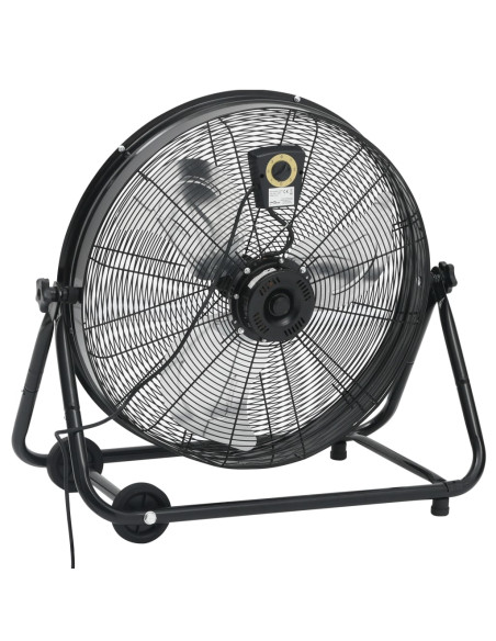 Ventilatore da Pavimento 60 cm 180 W Nero