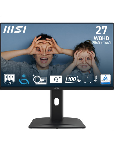 MSI Pro MP275QPG Monitor PC 68,6 cm (27") 2560 x 1440 Pixel Wide Quad HD LCD Nero