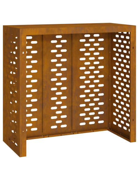 Copertura per Condizionatore d'Aria  110x50x105 cm Acciaio Resistente alle Intemperie