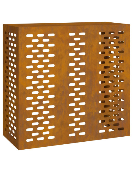 Copertura per Condizionatore d'Aria  110x50x105 cm Acciaio Resistente alle Intemperie
