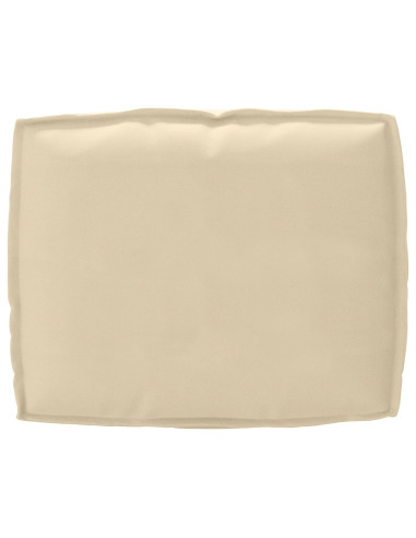 Set di Cuscini per Pallet 2 pcs Beige Tessuto Oxford