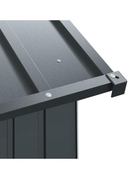Aviario per Uccelli  Antracite 210x215x247 cm Acciaio
