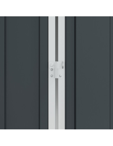 Gabbia per uccelli Antracite 215 x 210 x 247 cm Acciaio zincato