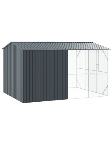 Gabbia per uccelli Antracite 430 x 310 x 247 cm Acciaio zincato