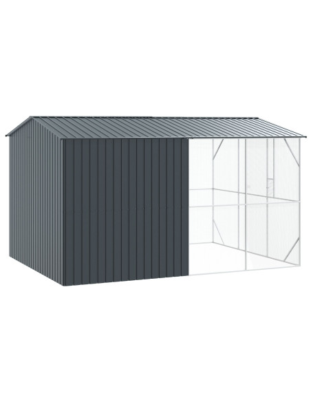 Gabbia per uccelli Antracite 430 x 310 x 247 cm Acciaio zincato