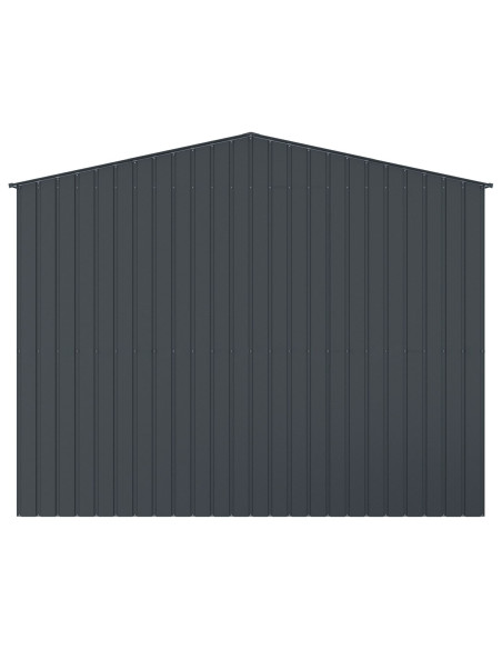 Voliera per Uccelli con Estensione Antracite 310x640x247 cm Acciaio