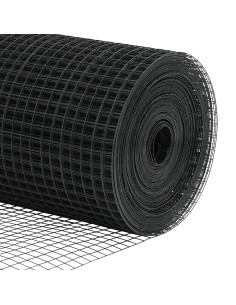 Palo della recinzione Grigio 10 x 1,2 m (16 x 16 mm rete)