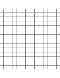 Palo della recinzione Grigio 25 x 0,4 m (rete 19 x 19 mm)