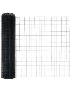 Recinzione con Posto Grigio 1,2 x 25 m Acciaio