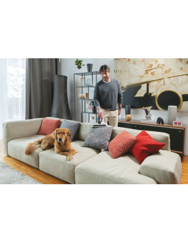 Hoover Ultra Vortex MBC500UV 011 aspirapolvere senza filo Rosso Senza sacchetto