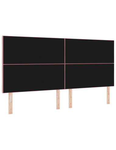 Testiera con testiera Rosa 200 cm Velluto