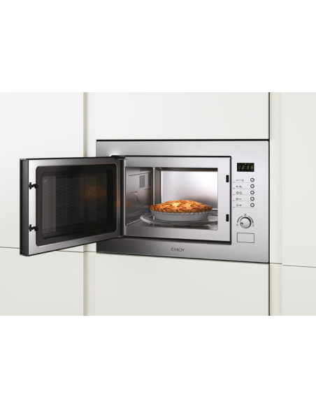 Candy MIC25GDFX Acciaio inox Microonde con grill Da incasso 25 L 900 W