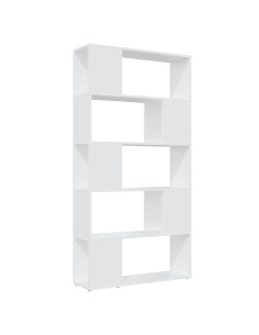 Libreria/Divisorio Bianco 80x24x155 cm in Truciolato 2