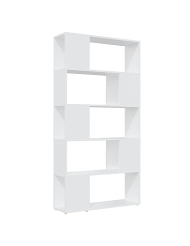 Libreria/Divisorio Bianco 80x24x155 cm in Truciolato